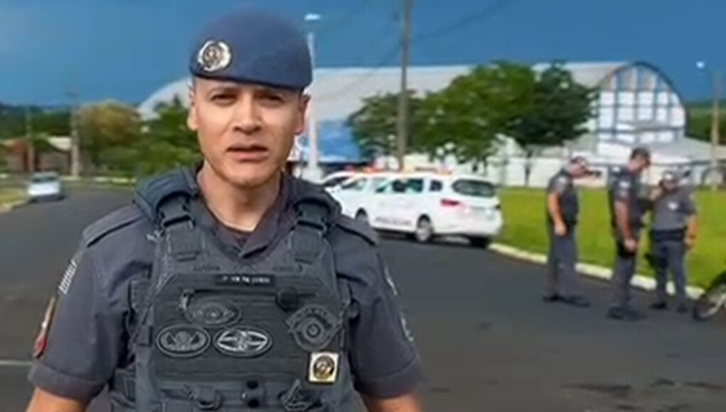 Fiscalização de trânsito em Tupã durante a Operação Impacto, com ação Cavalo de Aço e abordagens a veículos e motocicletas