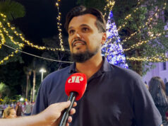 Apresentações do Natal de Luz 2025 em Tupã atraem grande público na Praça da Bandeira