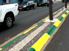 Avenida Tamoios no clima da Copa 2026